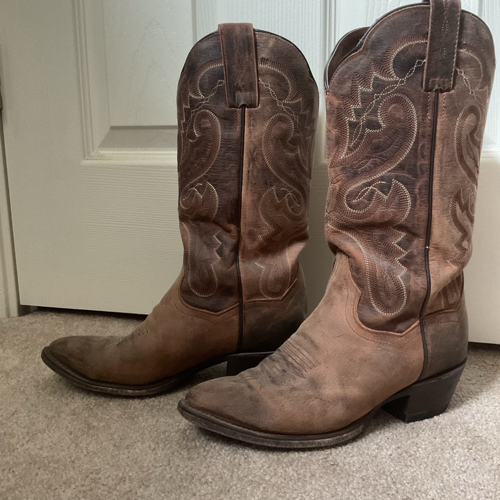 Dan Post Brown Cowboy Boots